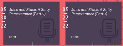 This Is Me Podcast: Jules + Stace - A Salty Perseverance
