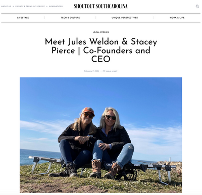 SHOUTOUT South Carolina: Meet Jules Weldon & Stacey Pierce | Co-Founders and CEO